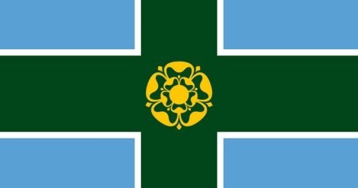 Exercise for Corel Draw – Derbyshire Flag