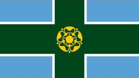 Exercise for Corel Draw – Derbyshire Flag
