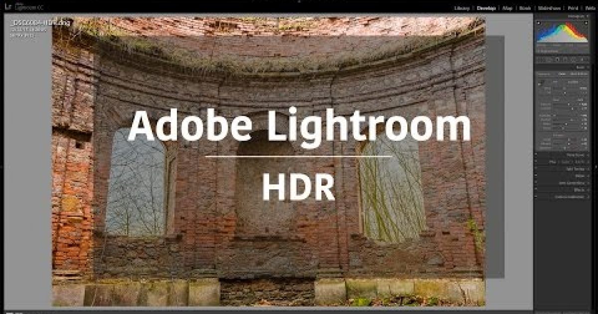 Adobe Photoshop Lightroom – HDR