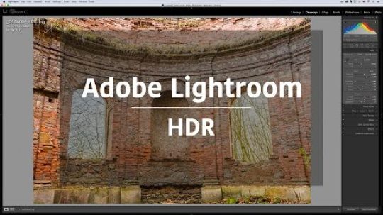 Adobe Photoshop Lightroom – HDR