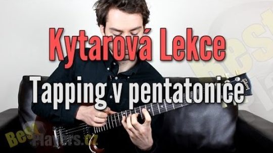 Tapping v pentatonice – Lekce kytara