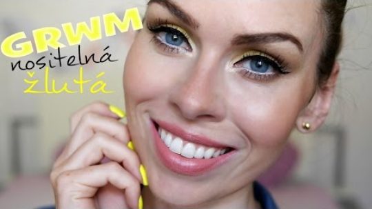GRWM – Nositelná žlutá | Summer yellow wearable eye