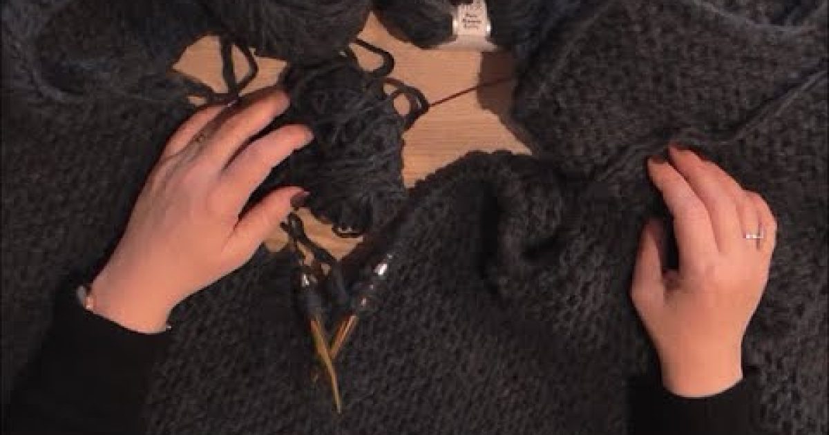Jak napojit přízi bez uzlíků, jak připlést díly k sobě – Škola pletení a háčkování #Katrincola