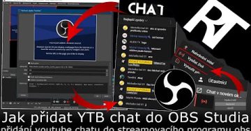 Jak přidat chat do OBS Studia – Youtube chat v OBS Studio – Tutoriál OBS Studio