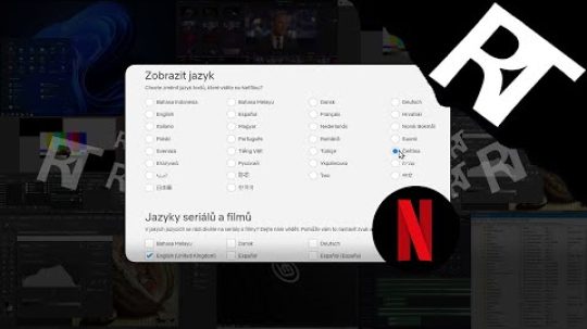 Jak změnit jazyk na  Netflixu – Netflix – Jak přepnout Netflix do češtiny – Netflix v češtině