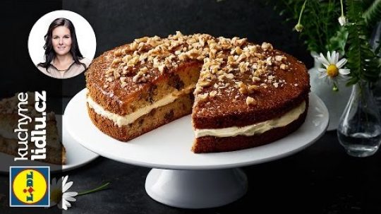 Ořechový dort – Markéta Krajčovičová – RECEPTY KUCHYNĚ LIDLU