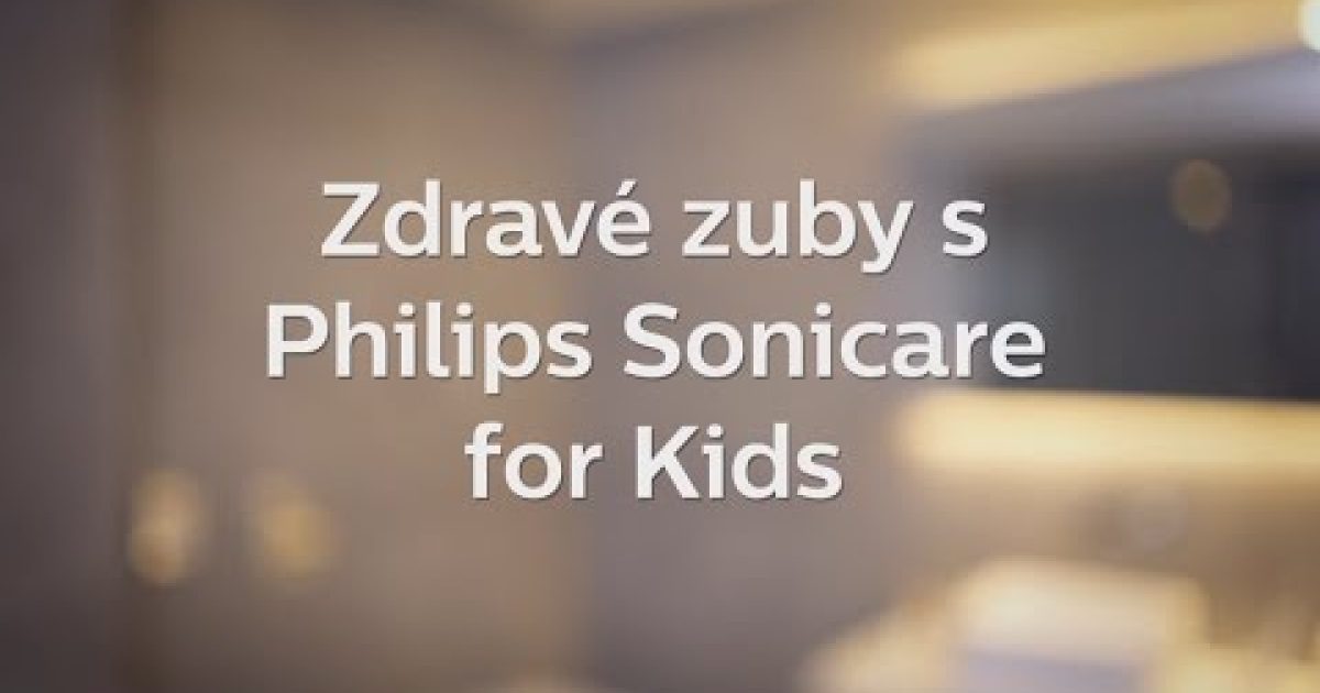 I vaše děti si užijí perfektně čisté zuby s Philips Sonicare for Kids
