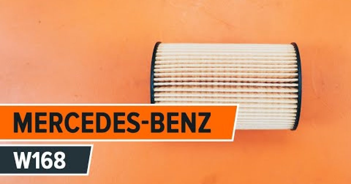 Jak vyměnit motorový olej a olejový filtr na MERCEDES-BENZ A W168 [Návod]