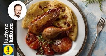 Pečená kachna s rajčaty a domácími lokšemi – Marcel Ihnačák – RECEPTY KUCHYNE LIDLU