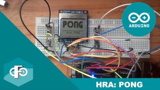 Arduino Projekt: HRA PONG | Česky (FilipProjects)