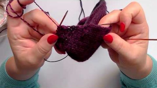 Pletení ponožek pro lidi s nízkým nártem 2. díl, Škola #pletení #Katrincola