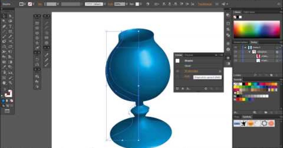 Začínáme v programu Adobe Illustrator (cvičení 04 – 3D efekt “Obkroužit”)