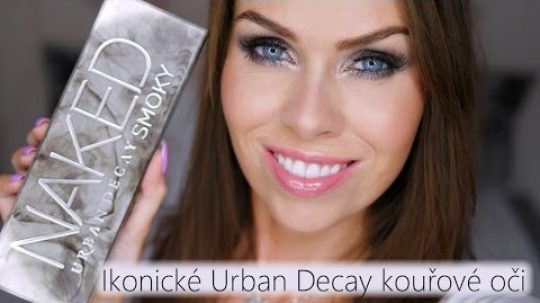 Ikonické Urban Decay kouřové oči s UD Smoky | Iconic Urban Decay Smoky palette eyes tutorial