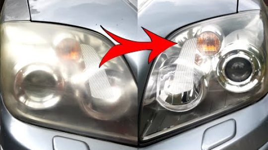 Jak Vyčistit Světla u Auta | “Trvalá” Renovace Světlometů?