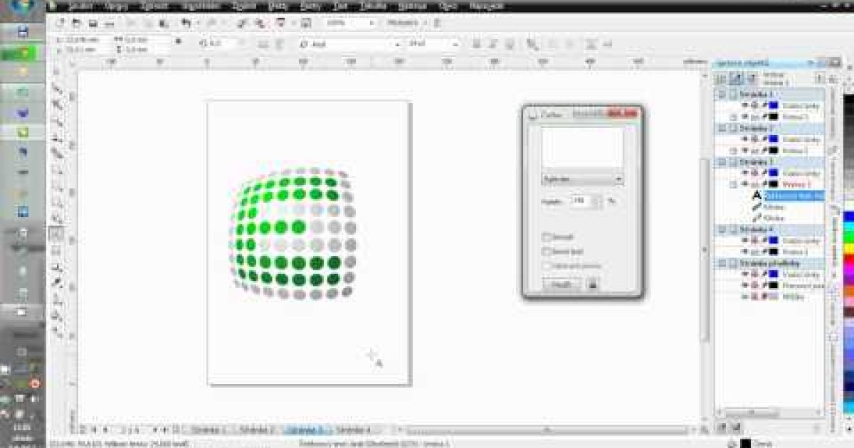 Logo Green Energy – part 02 (tutorial for Corel Draw)