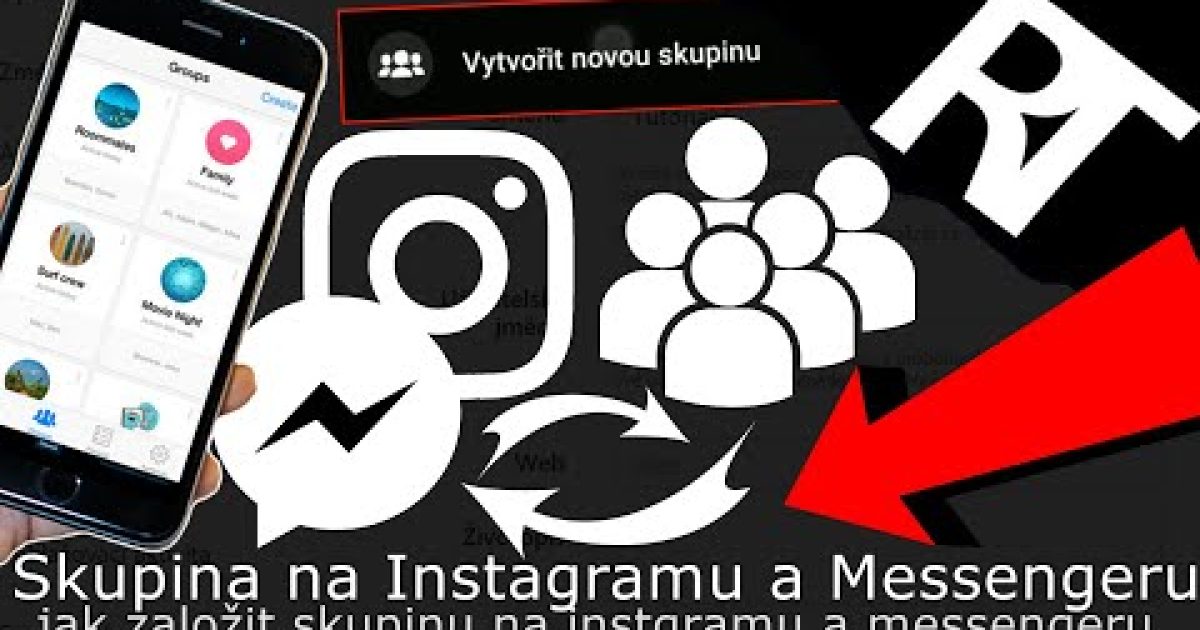 Jak vytvořit Instagramu a Messengeru  skupinu | Instagram , Messenger
