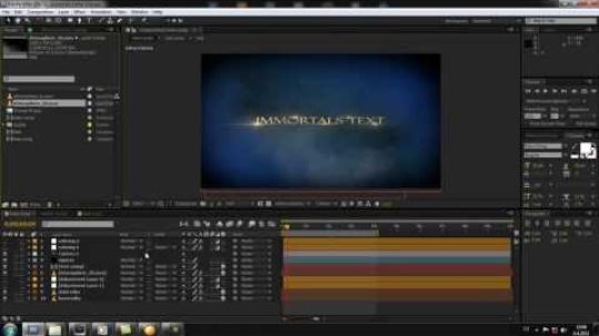 CZTUTORIÁL – After Effects 030 – Immortals trailer graphics