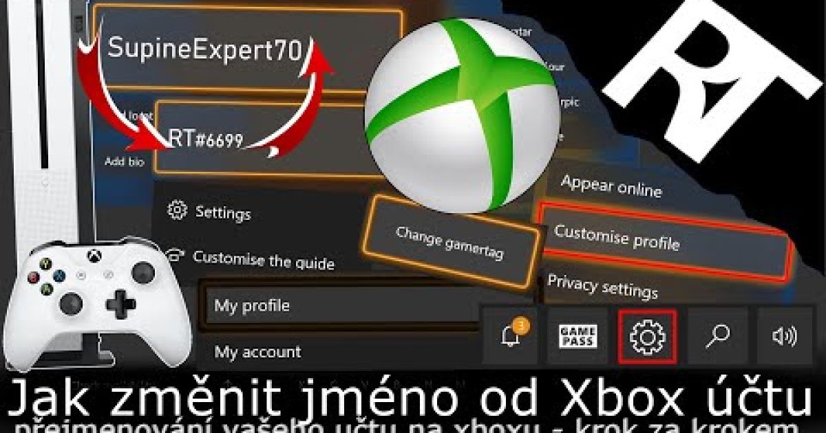Jak si změnit jméno od Xbox účtu – Xbox one s (tutoriál)