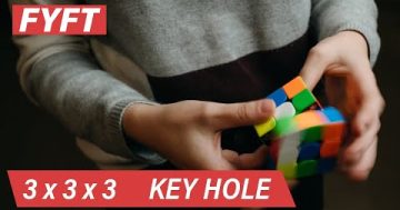 Keyhole tutorial na 3x3x3 kostku | FYFT.cz