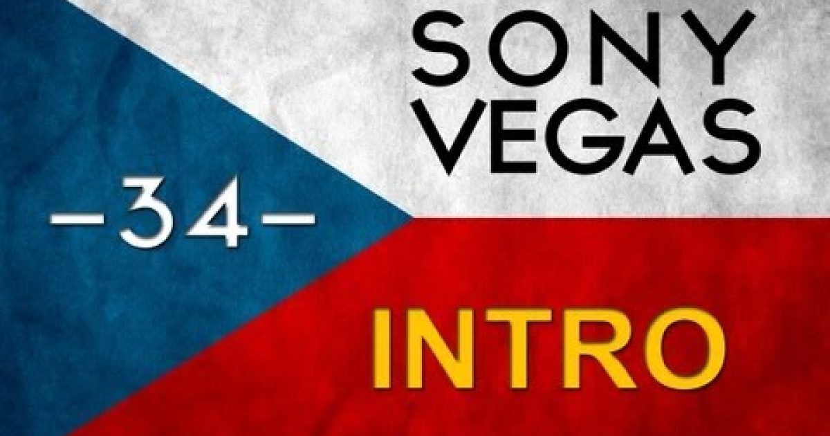 CZTUTORIÁL – Sony Vegas – Jednoduché  intro