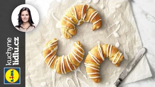 Makové croissanty – Markéta Krajčovičová – RECEPTY KUCHYNE LIDLU