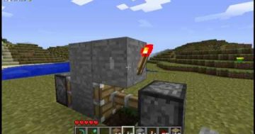 Minecraft Box [REDSTONE] – Piston T flip-flop [díl 19.]