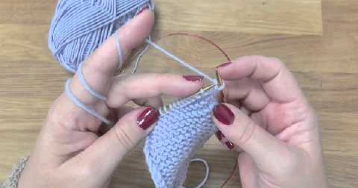 Škola pletení – dětské bačkůrky, 1. díl,  Knitting baby boots