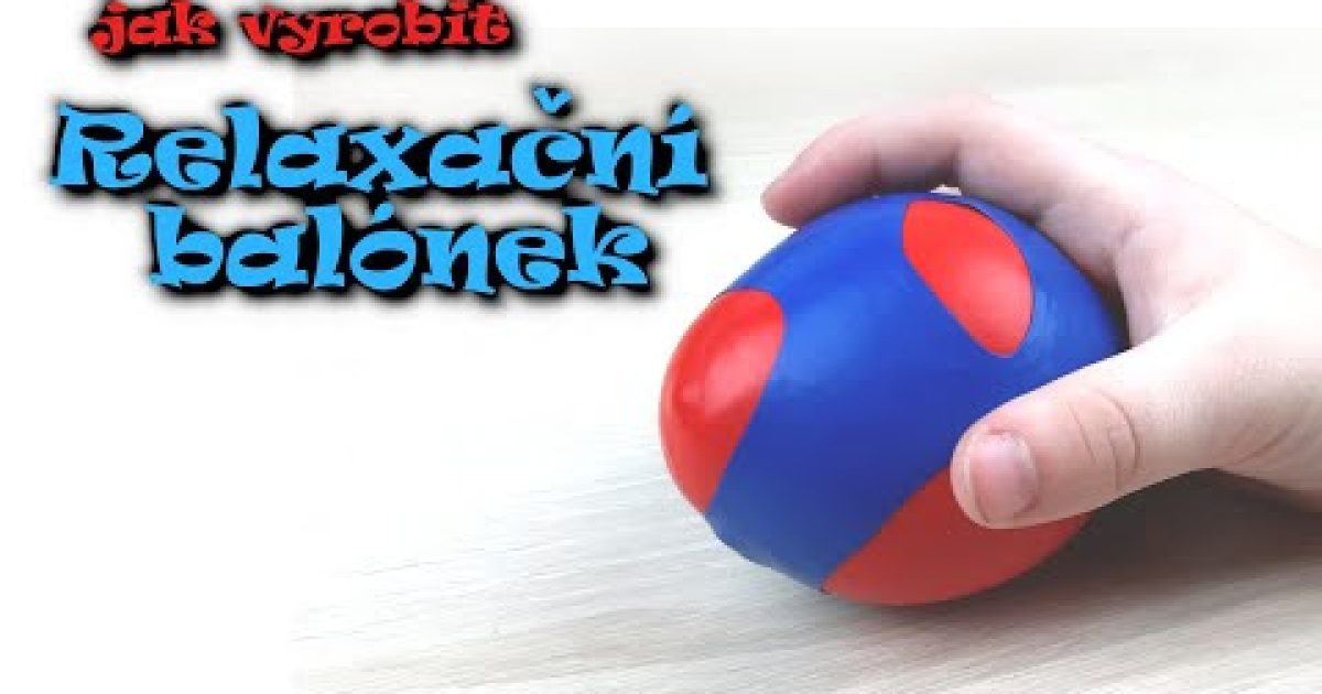 Jak vyrobit relaxační balónek – antistresový míček se slizem