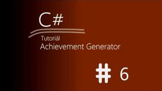 C# Tutorial – generátor Minecraft Achievementů – ep. 6: Třída Achievement.cs