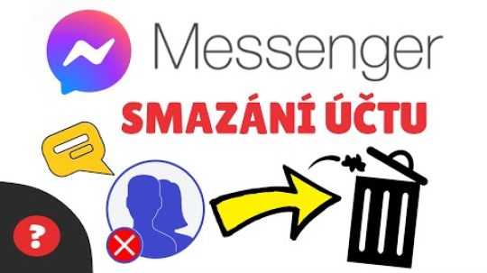 Jak SMAZAT ÚČET na MESEENGER | Návod | Telefon / Messenger