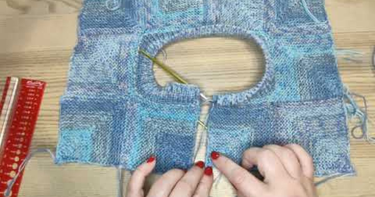 Pletený svetr z modulových čtverců 1. díl #Katrincola #pleteni