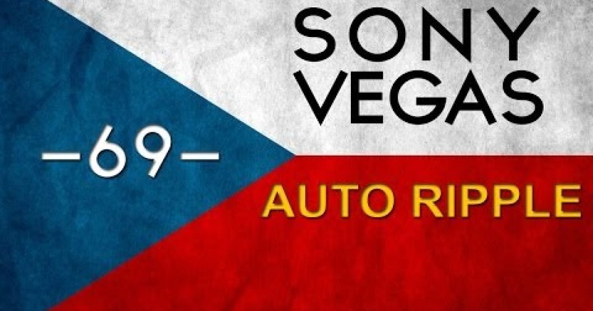 CZTUTORIÁL – Sony Vegas – Auto Ripple