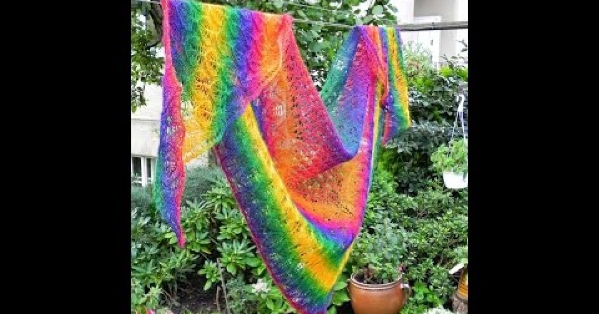 Kurz pletení – trojúhelníkový šátek,nahození,  Knitting school