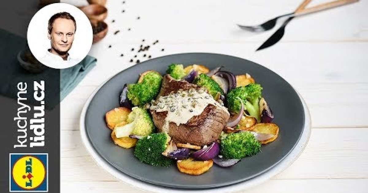 Hovězí rump steak s kořenovou zeleninou – Marcel Ihnačák – RECEPTY KUCHYNĚ LIDLU