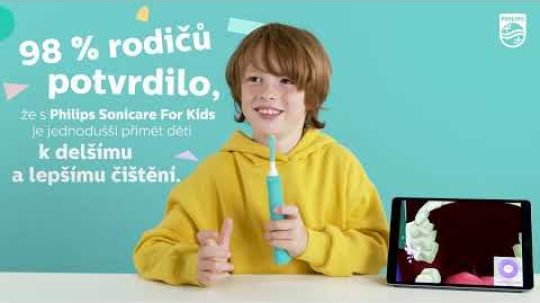 Sonický elektrický zubní kartáček pro děti | Philips Sonicare for Kids