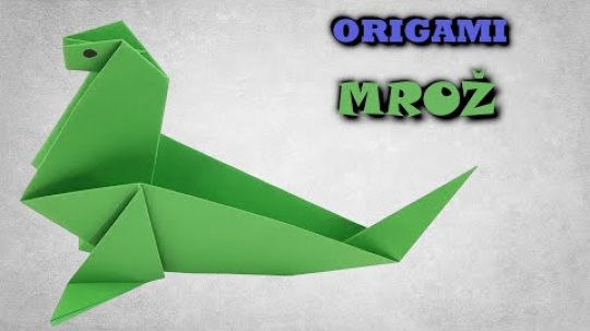Origami Mrož | Jak vyrobit mrože z papíru