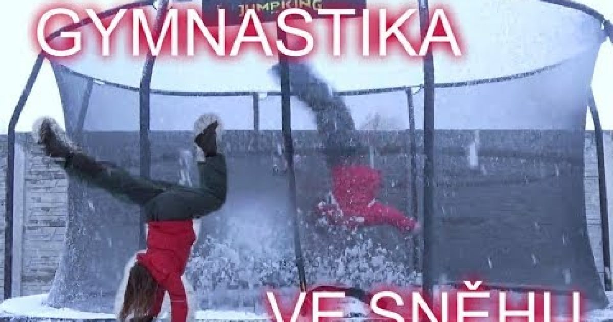 GYMNASTIKA VE SNĚHU! + nejlepší momenty roku 2017  /LEA