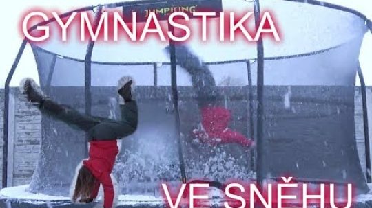 GYMNASTIKA VE SNĚHU! + nejlepší momenty roku 2017  /LEA