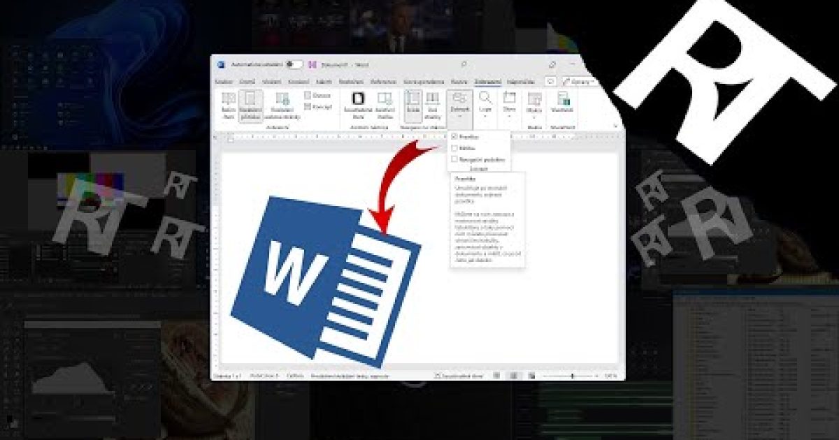 Jak zobrazit pravítko ve Wordu? Microsoft Word – zobrazení pravítka a mřížky – Jak přidat pravítko