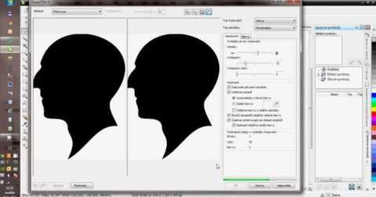 How to draw Indiad with mohawk in Corel Draw.