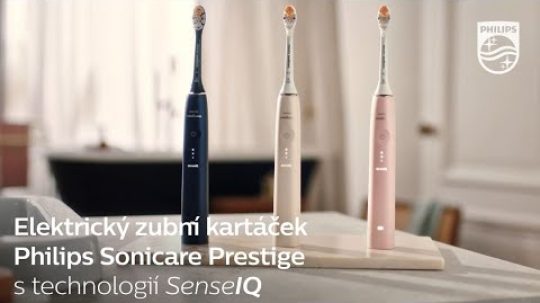 Elektrický zubní kartáček s technologií SenseIQ | Sonicare Prestige