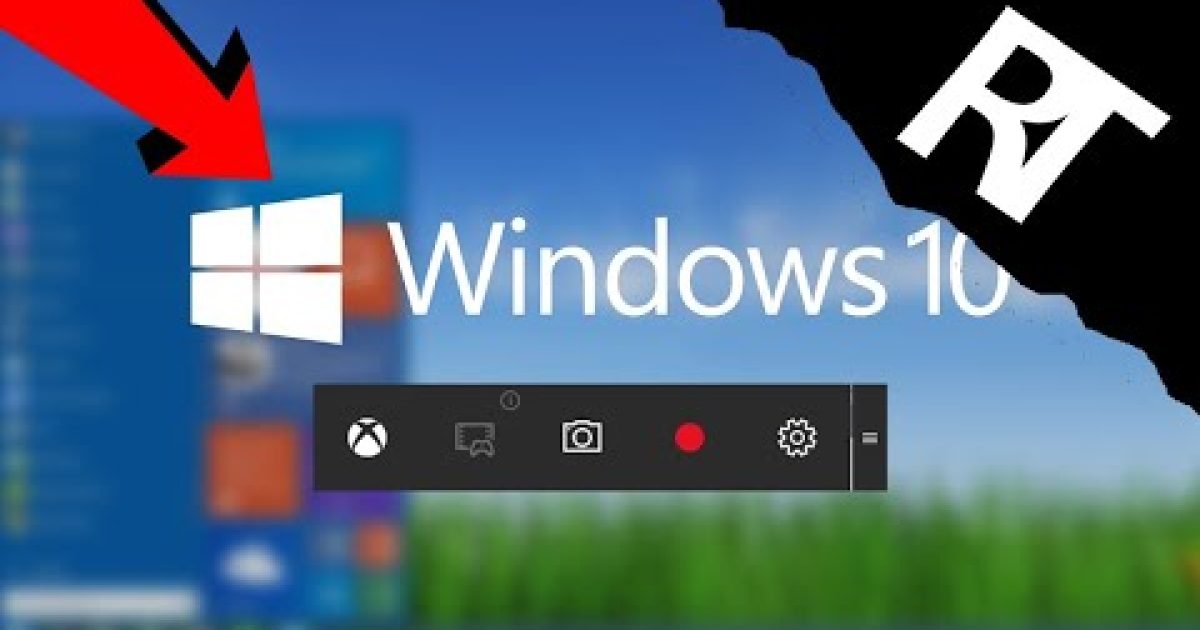 Jak NAHRÁVAT OBRAZOVKU NA Windows 10 (JEDNODUŠE)