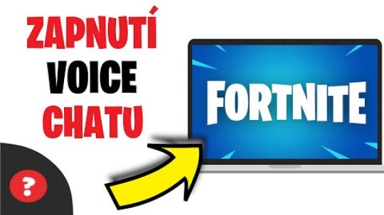Jak ZAPNOUT VOICE CHAT ve FORTNITE | Návod | Fortnite / Počítač