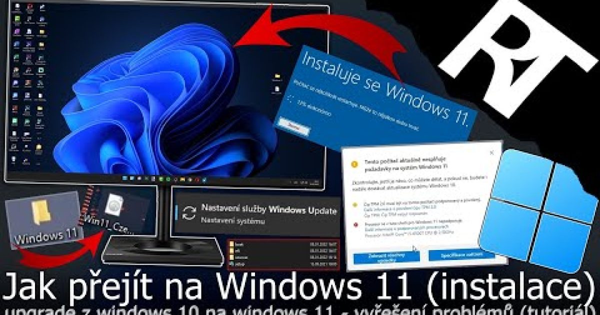 Jak nainstalovat/upgradovat Windows 11 – Instalace Windows 11 na nepodporovaném hardware/pc (návod)