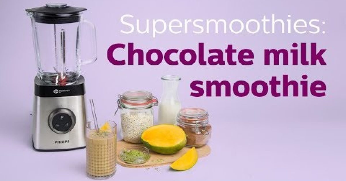 Philips Akademie zdraví | Chocolate milk smoothie