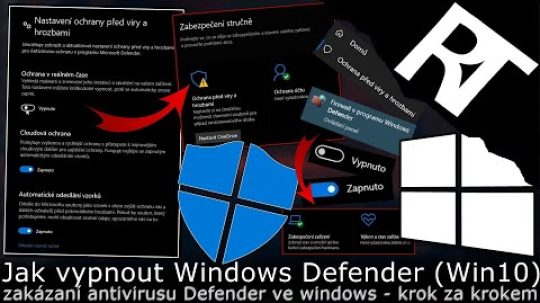 Jak vypnout Windows Defender ve Windows 10 – vypnutí antiviru  Windows Defender (tutoriál)