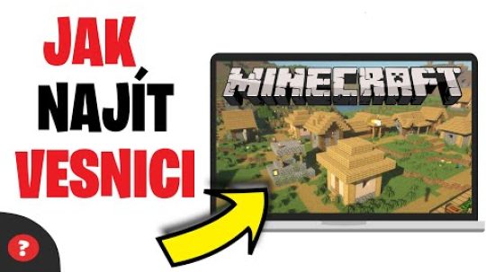 Jak NAJÍT VESNICI v MINECRAFTU | Návod | Minecraft / PC