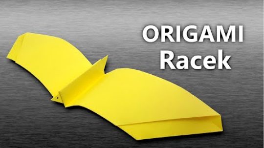 Origami Racek – jak vyrobit racka z papíru