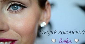 Dvojitě zakončená linka / Double winged eyeliner (40. video pro kamoska.cz  )