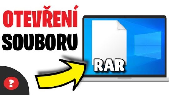 Jak otevřít RAR SOUBOR ve Windows 10  | Návod | WIN 10 / PC